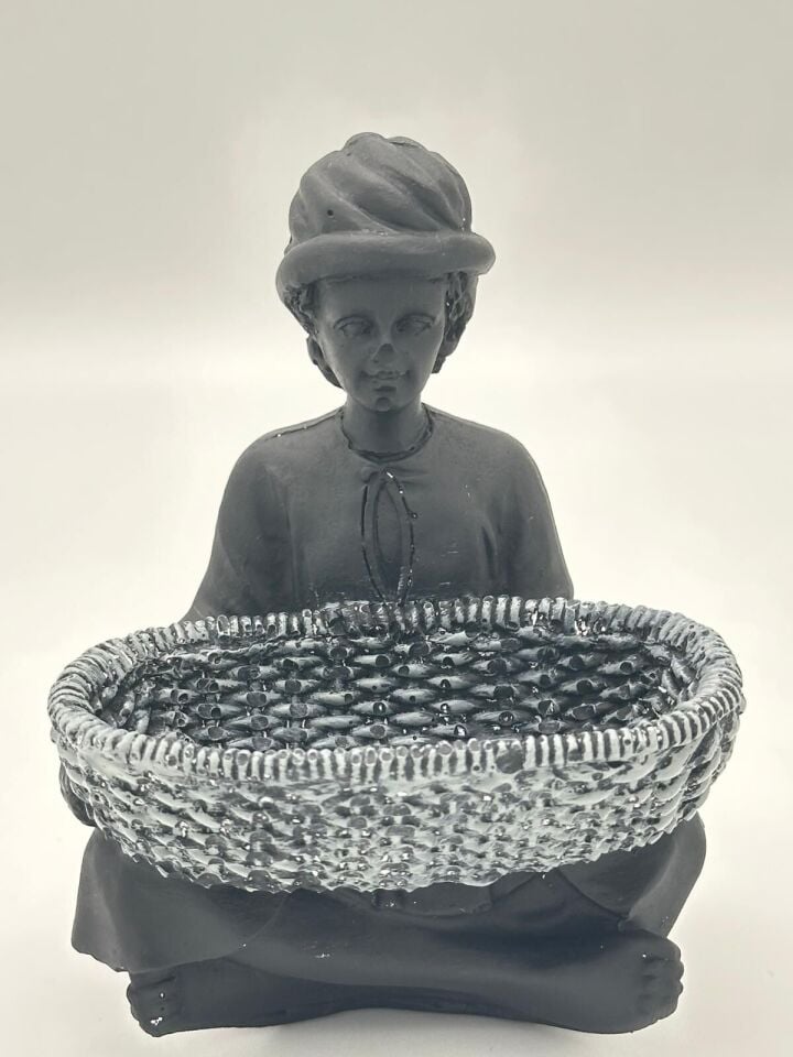 Hint Sepetli Adam Siyah