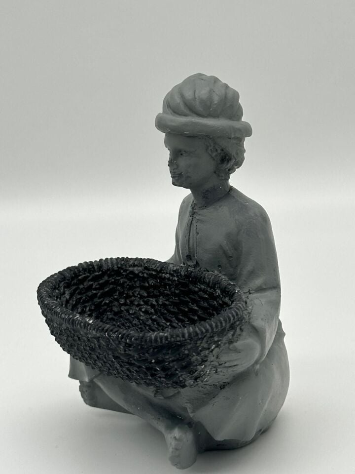 Hint Sepetli Adam Gri