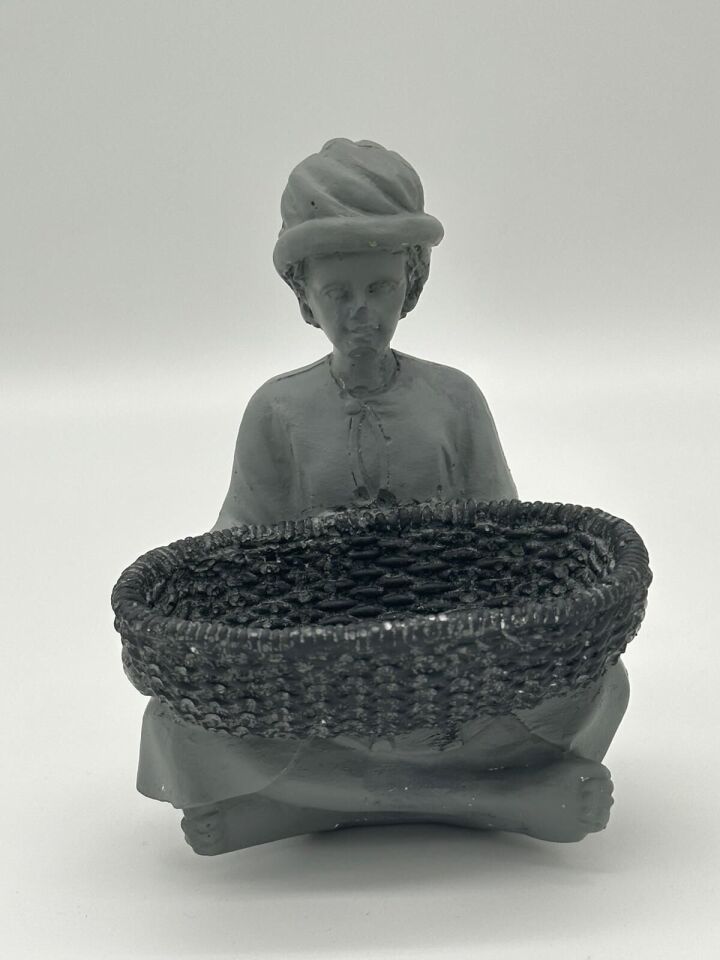 Hint Sepetli Adam Gri